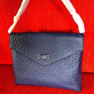 Kate Spade A La Vita Ostrich Leena Shoulder Bag
